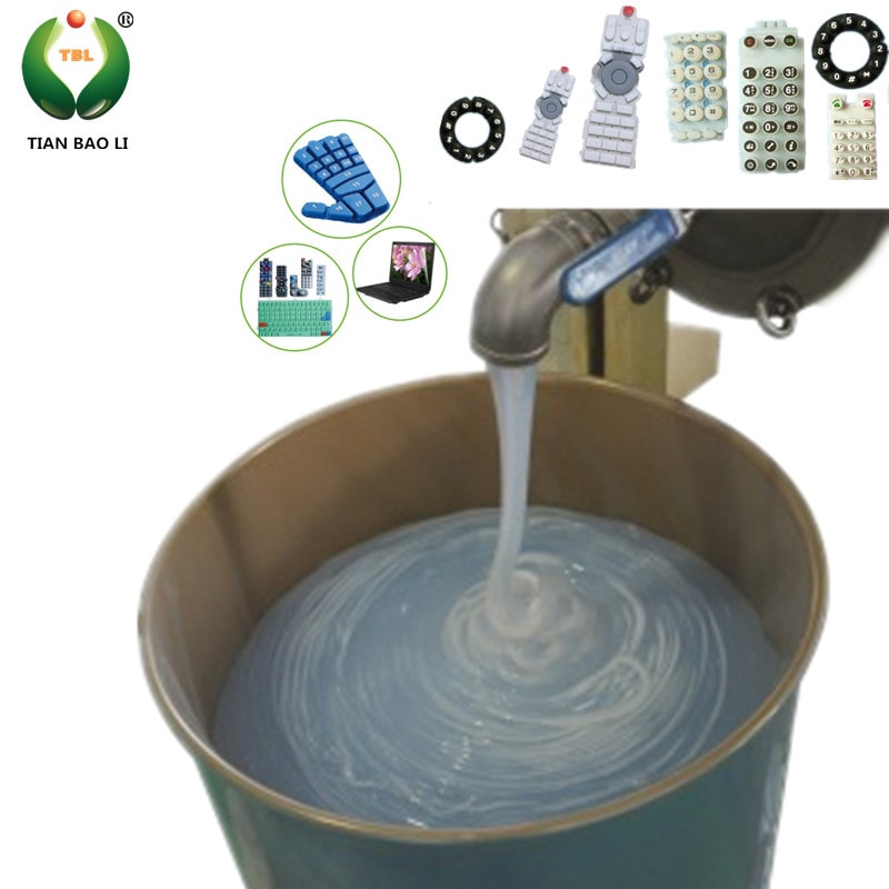 Addition Good Tear Strength Liquid Silicone Rubber TBL-8110 Series 