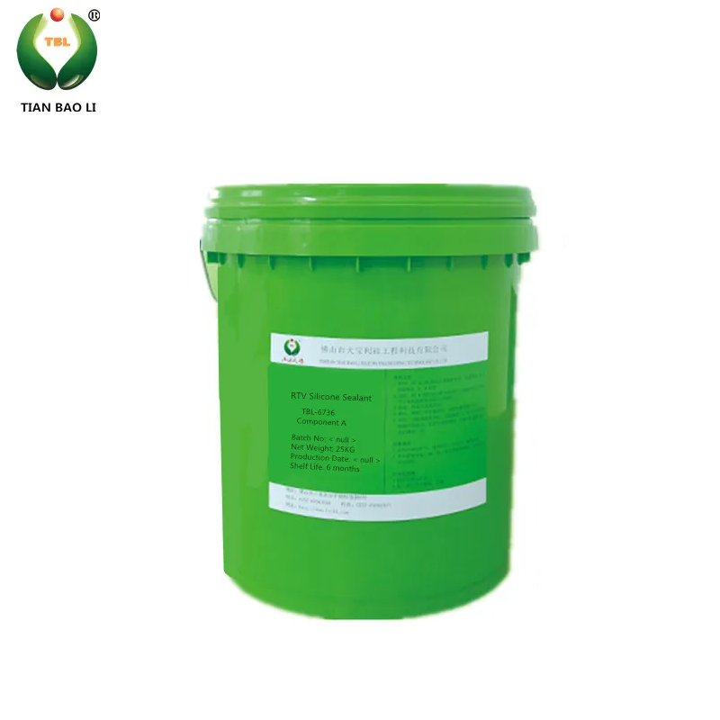 Two Component Potting Sealing Silicone Rubber TBL-6730
