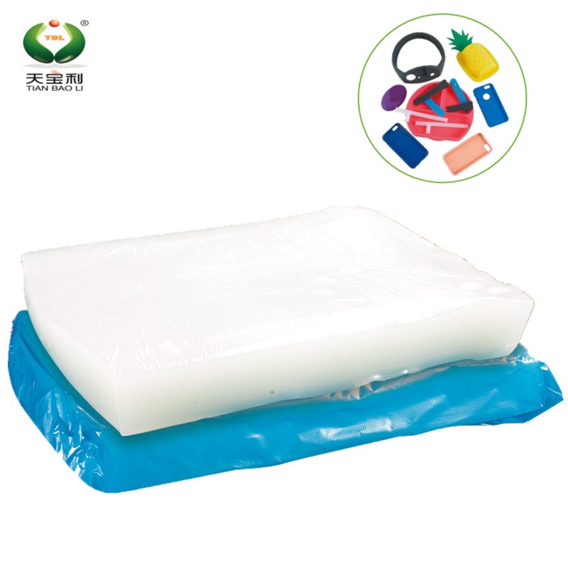 High Tear Strength fumed grade Silicone Rubber  TBL-9401  